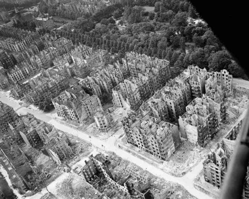 On This Day In History: A British Bombing Raid Destroys Much of Hamburg