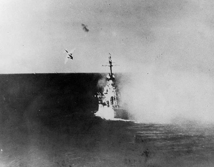 This Day In History: The First Kamikaze Attack In WWII Is Staged (1944)