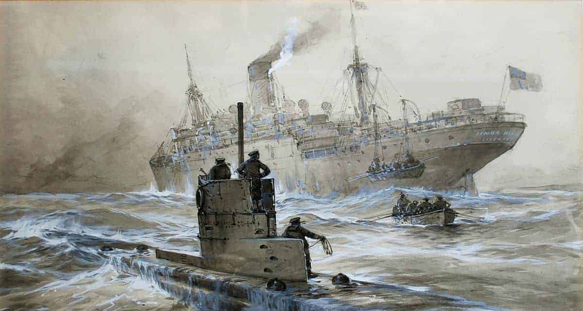 This Day In History: The Germans Resume Unrestricted Submarine Warfare (1917)
