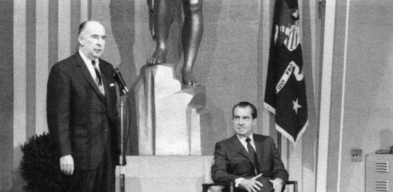 President Nixon’s Former Attorney General “John Mitchell” Is Sentenced (1975)