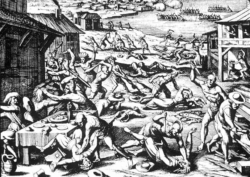 Today In History: Massacre Leaves 347 English Settlers Dead In Jamestown, Virginia (1622)