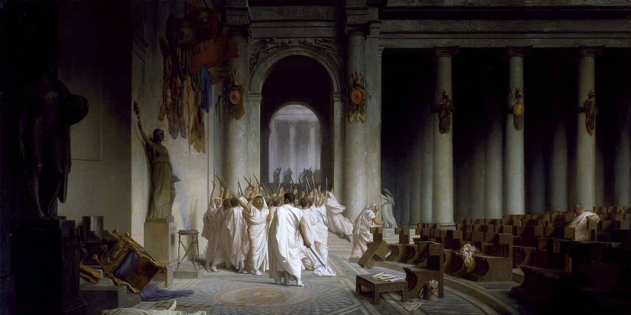 Today In History: Julius Caesar Is Stabbed To Death On The Ides of March (44 BC)