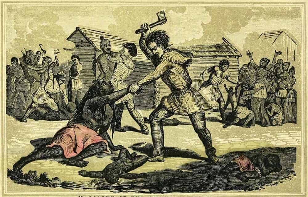 Today In History:  96 Christians Were Massacred By American Militia during the Revolutionary War (1782)