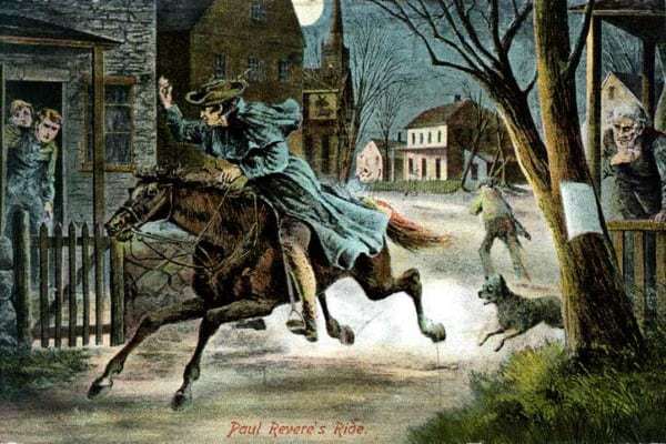 Paul Revere Didn’t Finish his Famous Midnight Ride…and he Wasn’t Alone