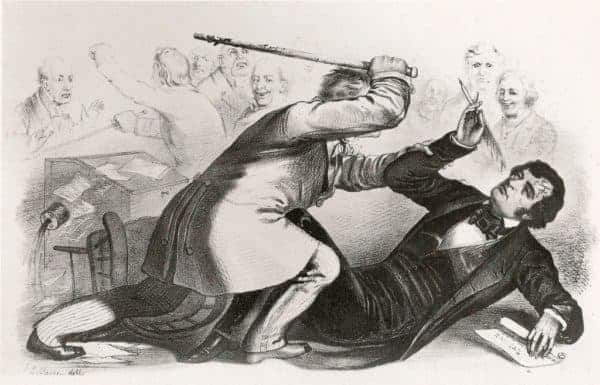 Today in History: Southern Congressman Beats Northern Senator with a Cane (1856)