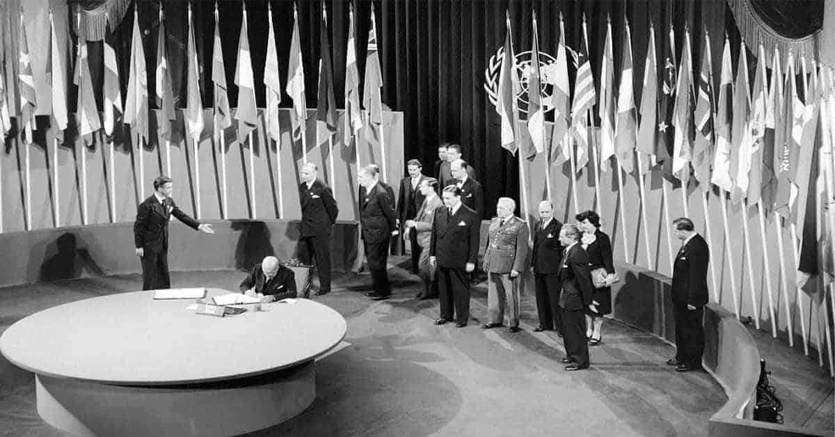 Today in History: United Nations Charter is Signed in San Francisco (1945)