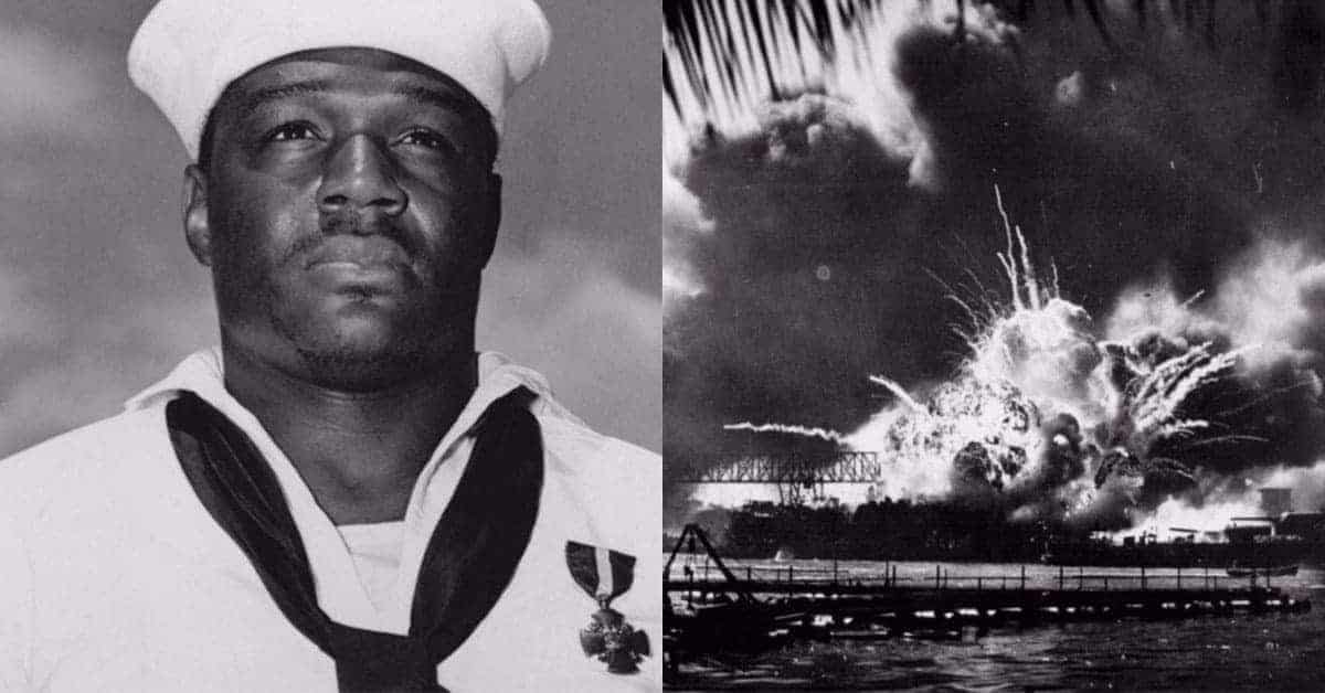 Ship’s Cook Forced to Take Over a Machine Gun to Defend His Battleship from Japanese Attack