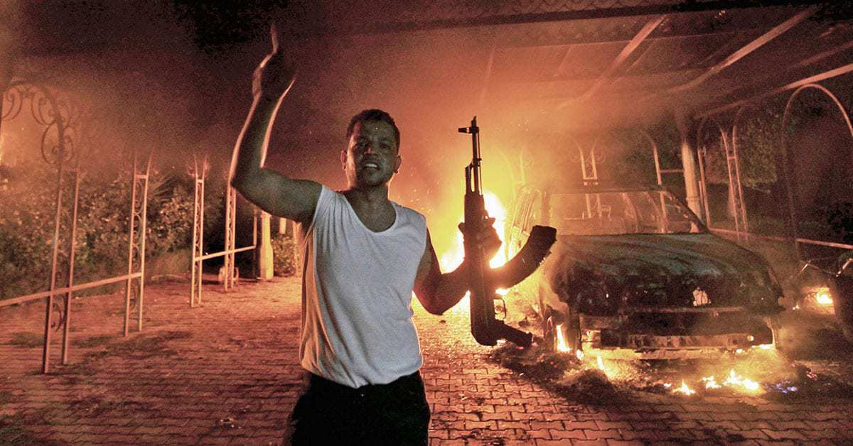 24 Photographs of the of the September 11, 2012 Benghazi Attack and Aftermath