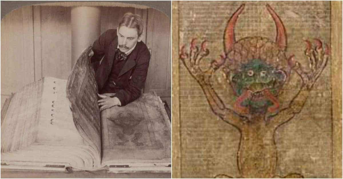 The Devil is in the Details: Medieval Devil’s Bible Contains Portrait of Satan Himself