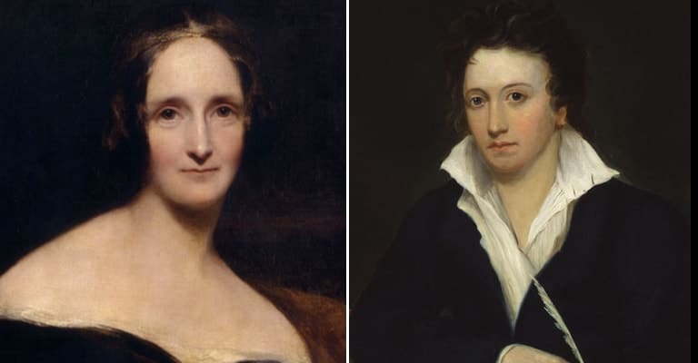 Rumor Has It That Mary Shelley Kept her Dead Husband’s Heart in her Desk for 30 years