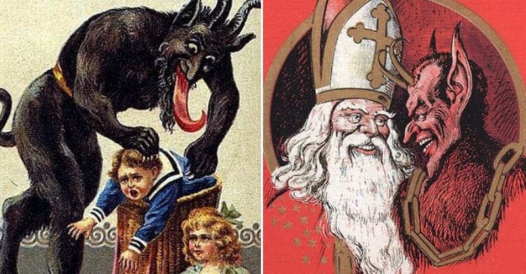 These Details About Krampus, the Christmas Demon, would Make all Children Fear the Holidays