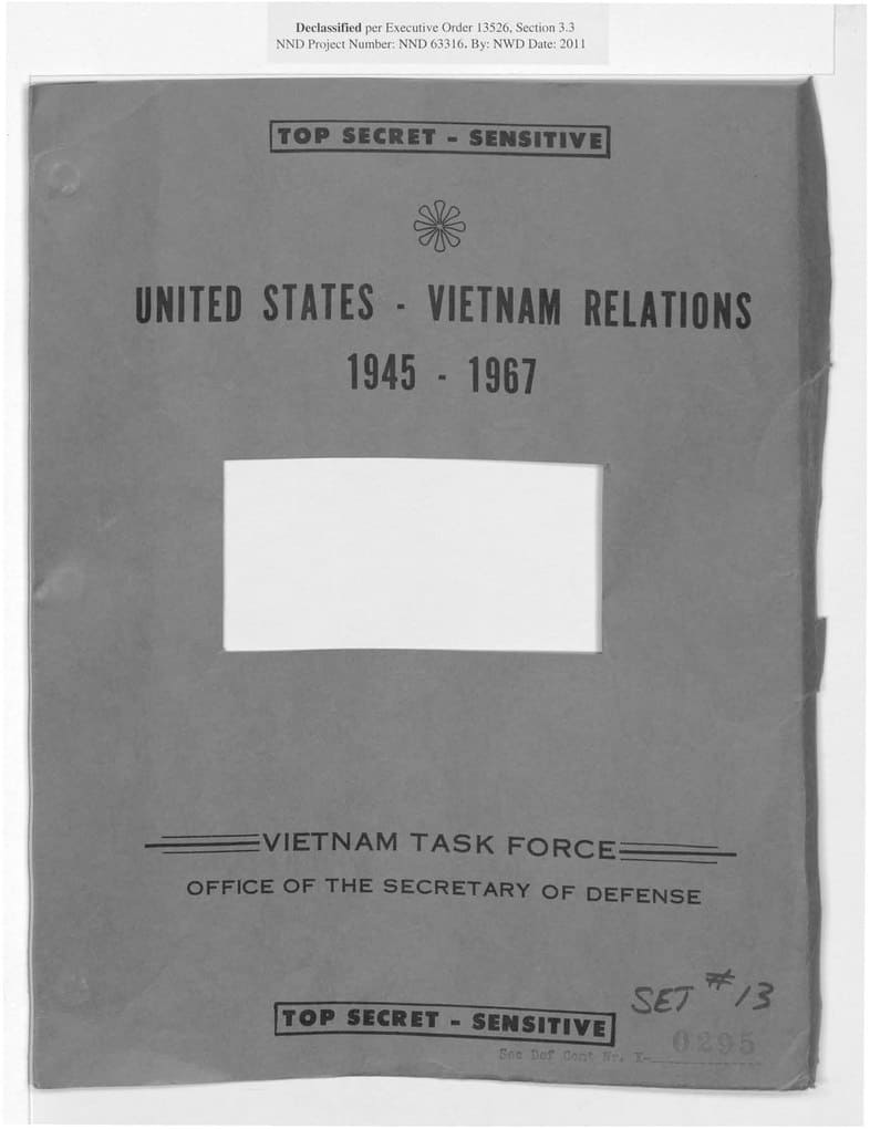 cold war pentagon papers
