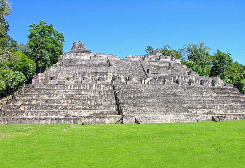 Caana pyramid at Caracol directly connects to the article
